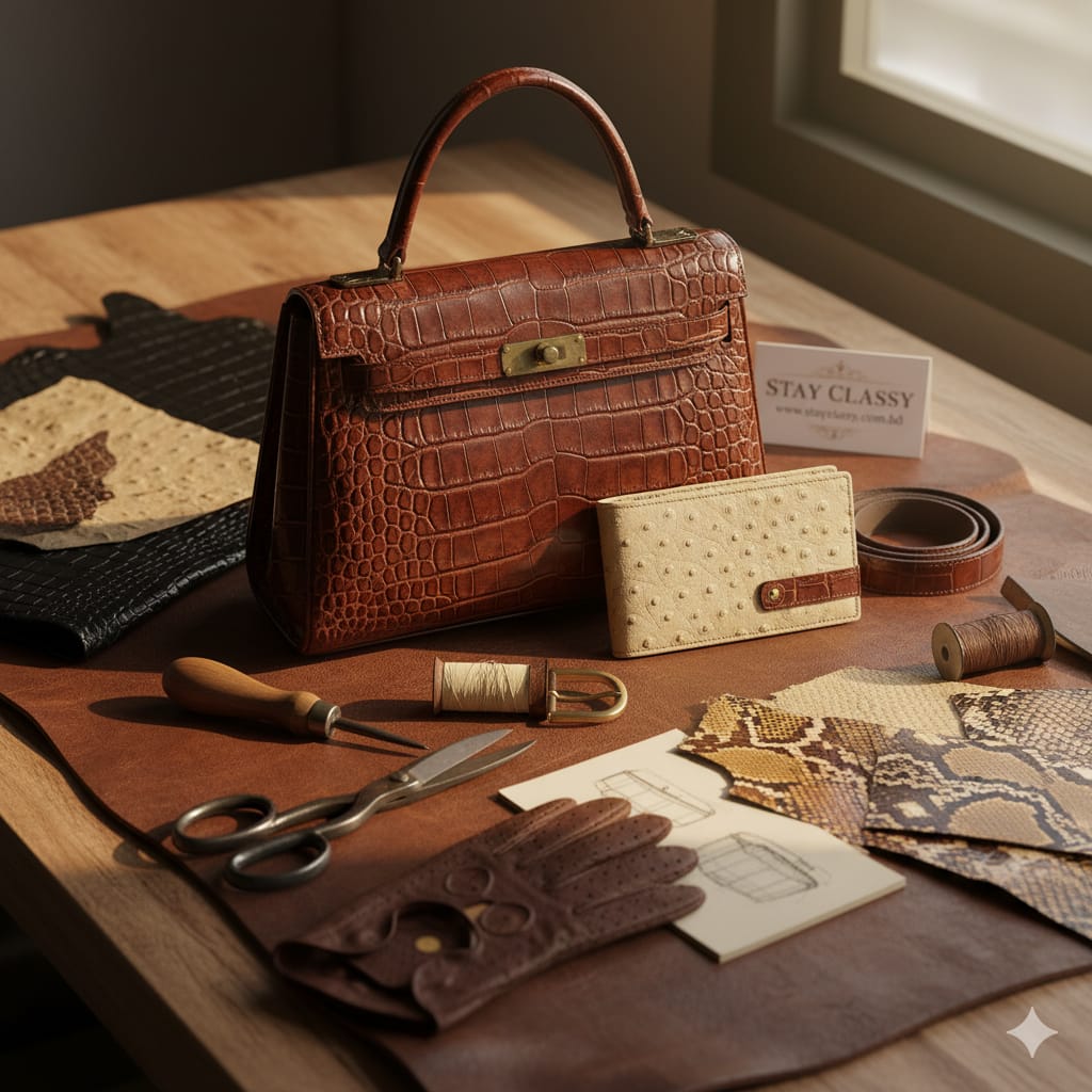 Explore the Rarity: Exotic Leather Luxury from Guangzhou’s Markets