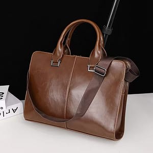 TFL 7058 Brawn Artificial Leather Executive Bag