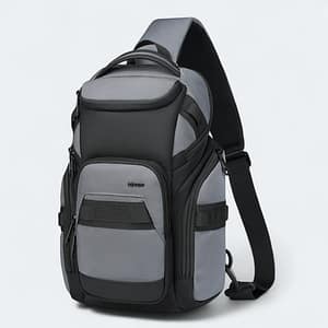 OZUKO 9809 Stylish Chest Bag Oxford Cloth Waterproof Single Shoulder Crossbody Bag – Camouflage