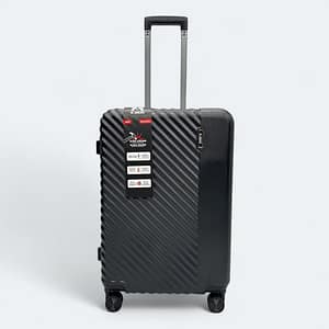 Stylish & Premium PC Polycarbonate Luggage 6826 Black Color