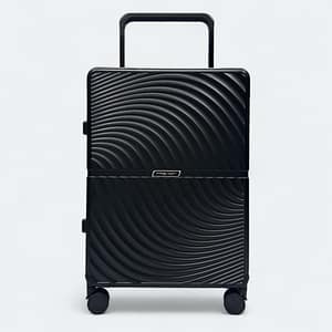 Hard shell Luggage F80 Fashion Black Color