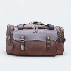 Stylish Chocolate Premium Duffle with Multiple Chamber Design