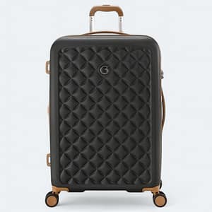 Goby London Ocean GB-3603 Hardshell Suitcase With Authentic TSA Lock Black Color