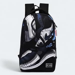 Nylon Fabric Bag For Daily Use Blue 047