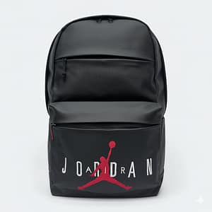 High Quality Nylon Fabric Air Jordan Backpack 7626 Full Black