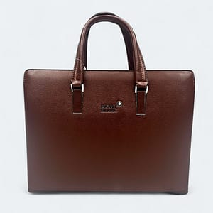 Mont Blanc Formal Executive Bag Perfect For Business Meeting M601 Brawn