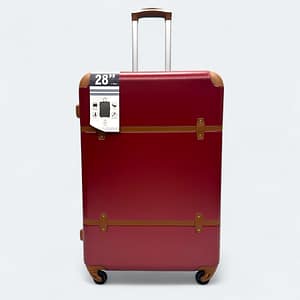 PC Hard Case Luggage With 360 Wheels 012 Red