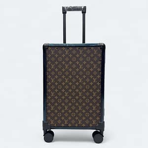 Premium Louis Vuitton Replica Suitcase – Durable Rolling Luggage with TSA Lock & Aluminium Frame Brown
