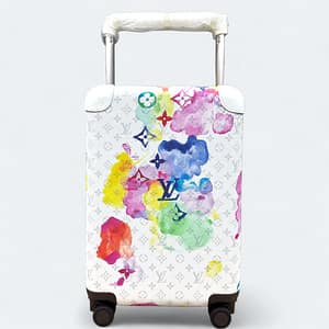 Louis Vuitton Horizon 55 WaterColor Multicolor Cabin Rolling Luggage Travel Bag (Replica)